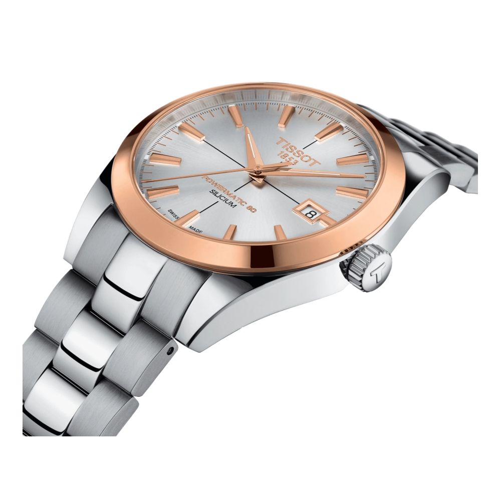 Tissot Gentleman Gold bezel 40mm Men's Watch