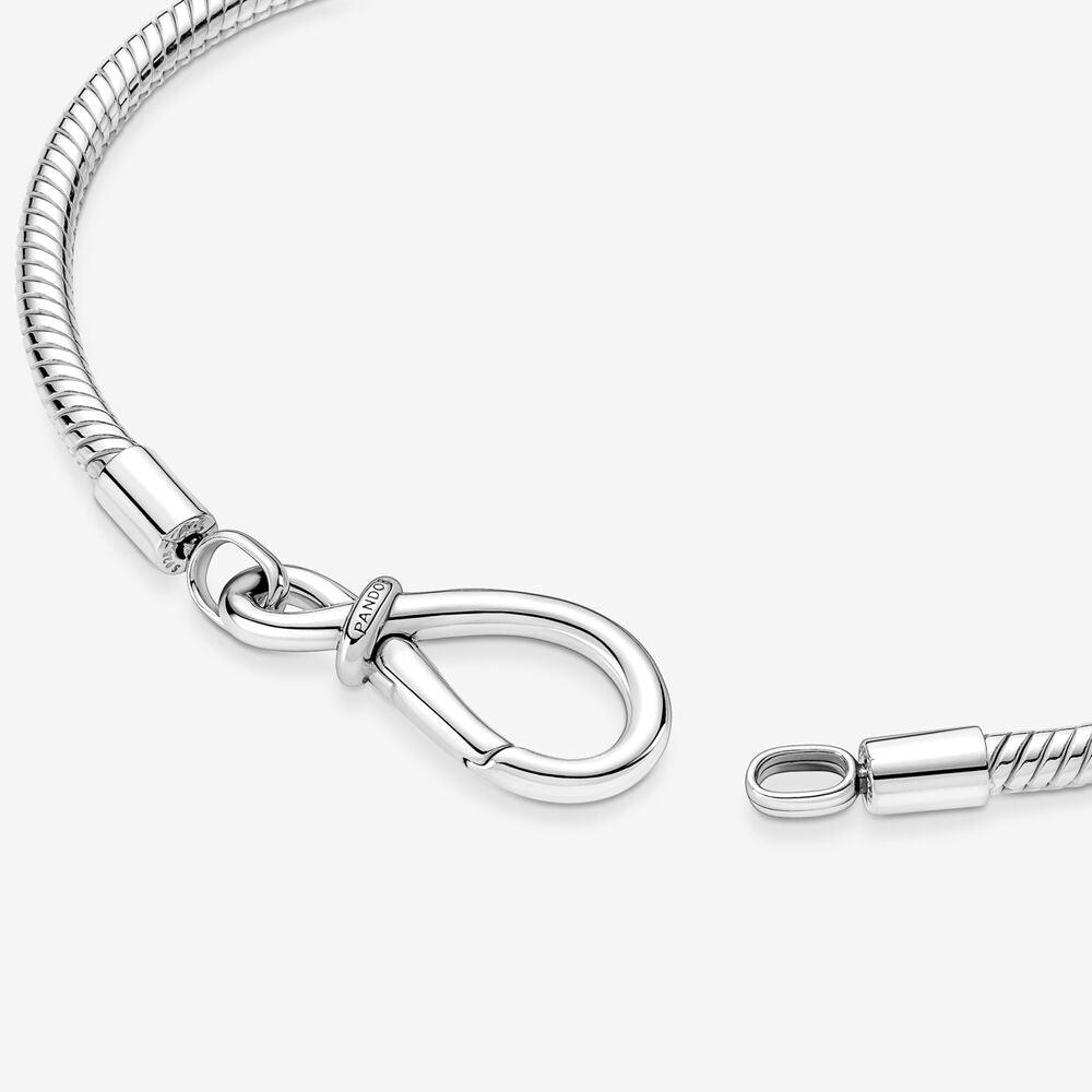 Pandora Moments Infinity Knot Snack Chain Bracelet