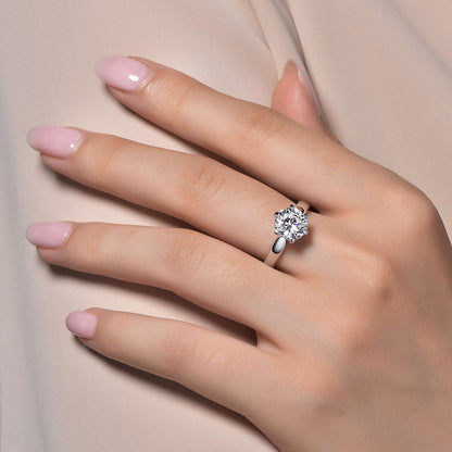 2.04 CTW Solitaire Ring