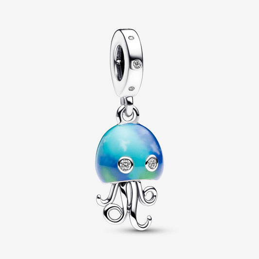 Color-changing Jellyfish Dangle Pandora Charm