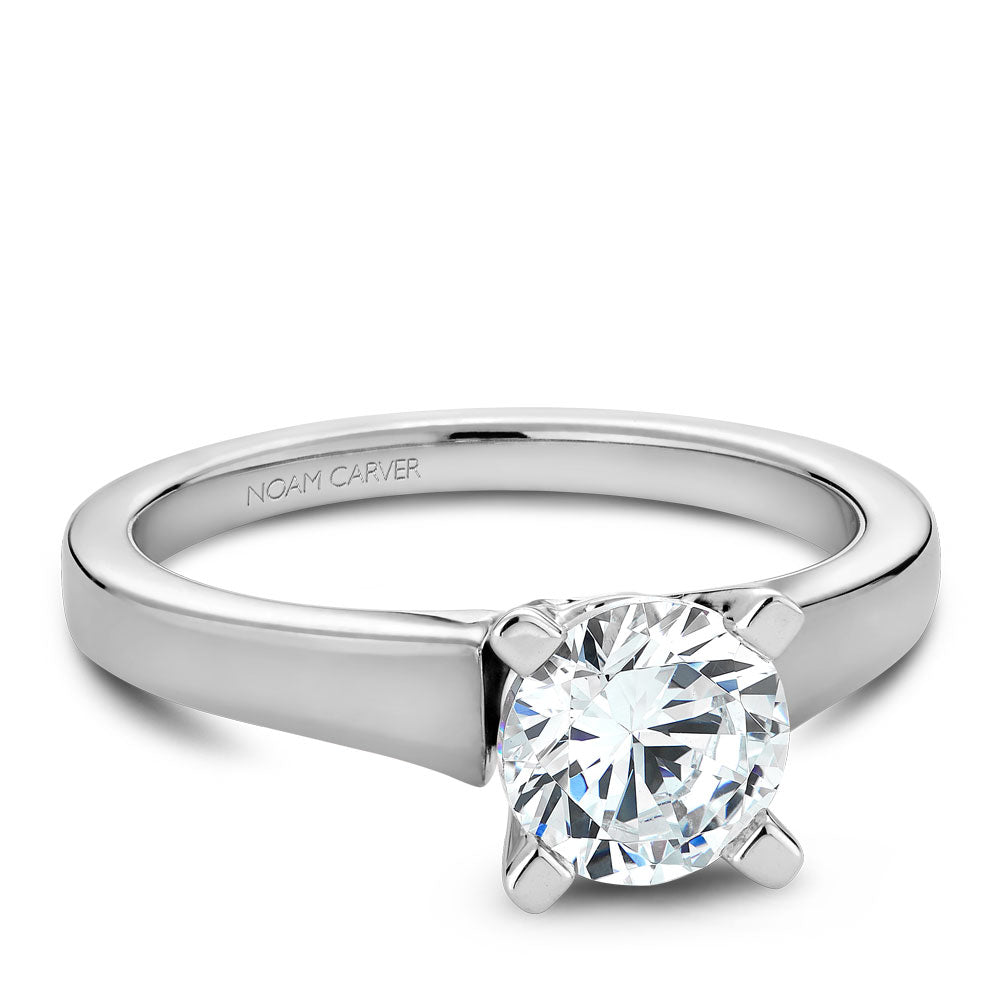 Noam Carver Solitaire Engagement Ring B006-03A