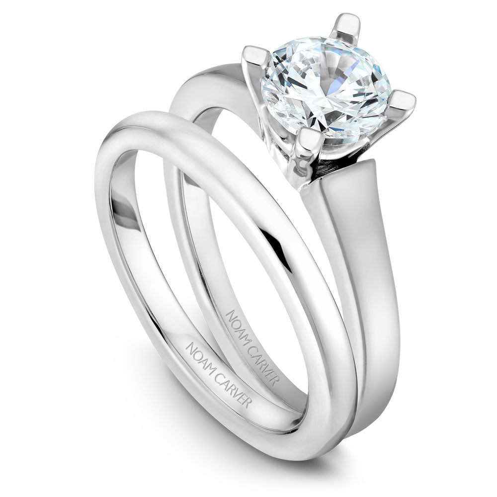 Noam Carver Solitaire Engagement Ring B006-03A