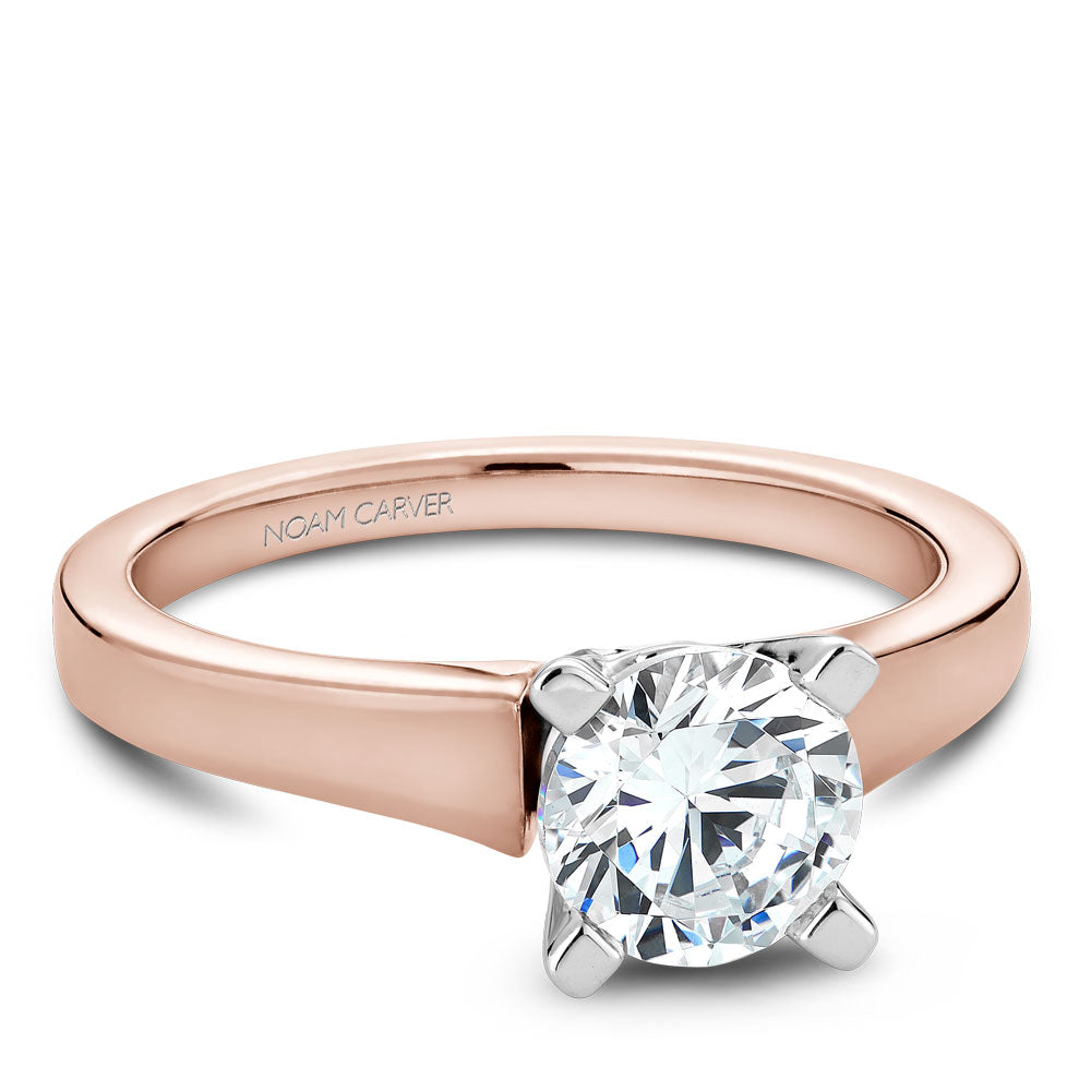 Noam Carver Solitaire Engagement Ring B006-03A