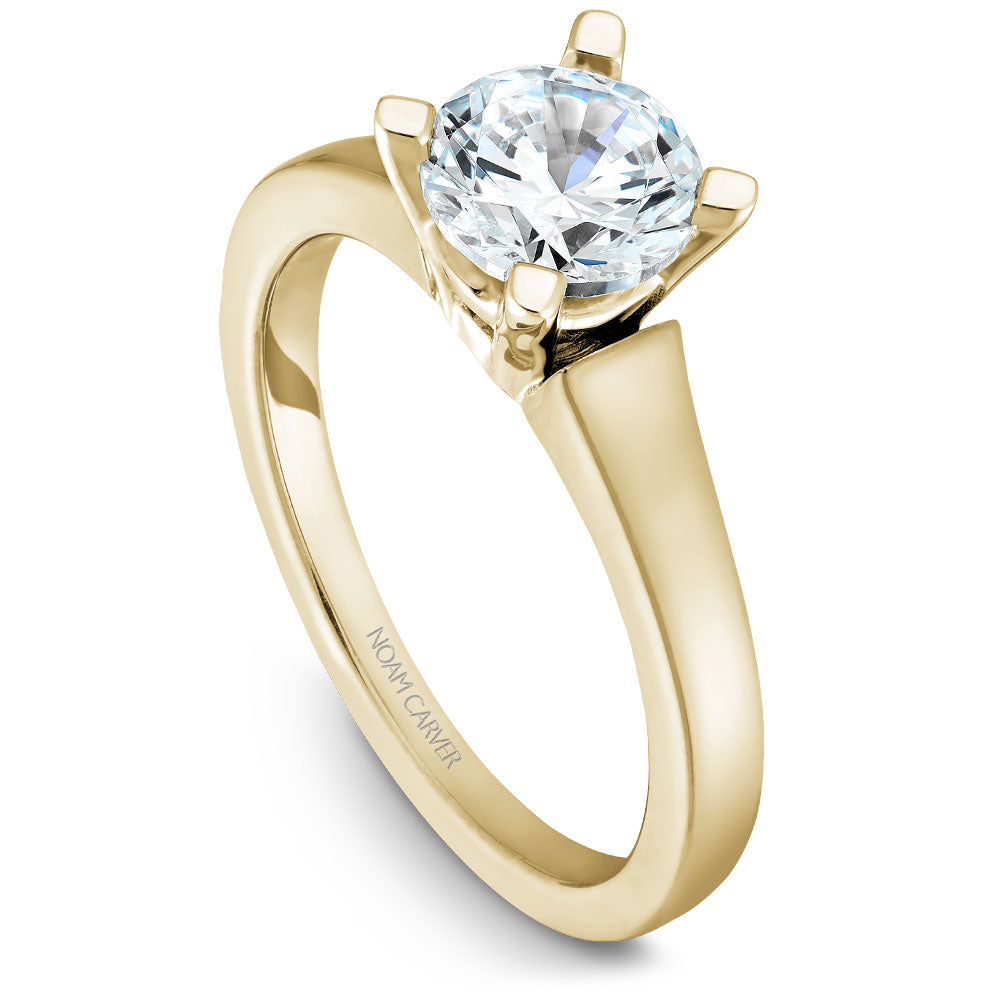 Noam Carver Solitaire Engagement Ring B006-03A