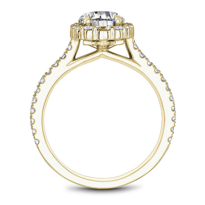 Noam Carver Boutique Halo Diamond Engagement Ring B521-01A