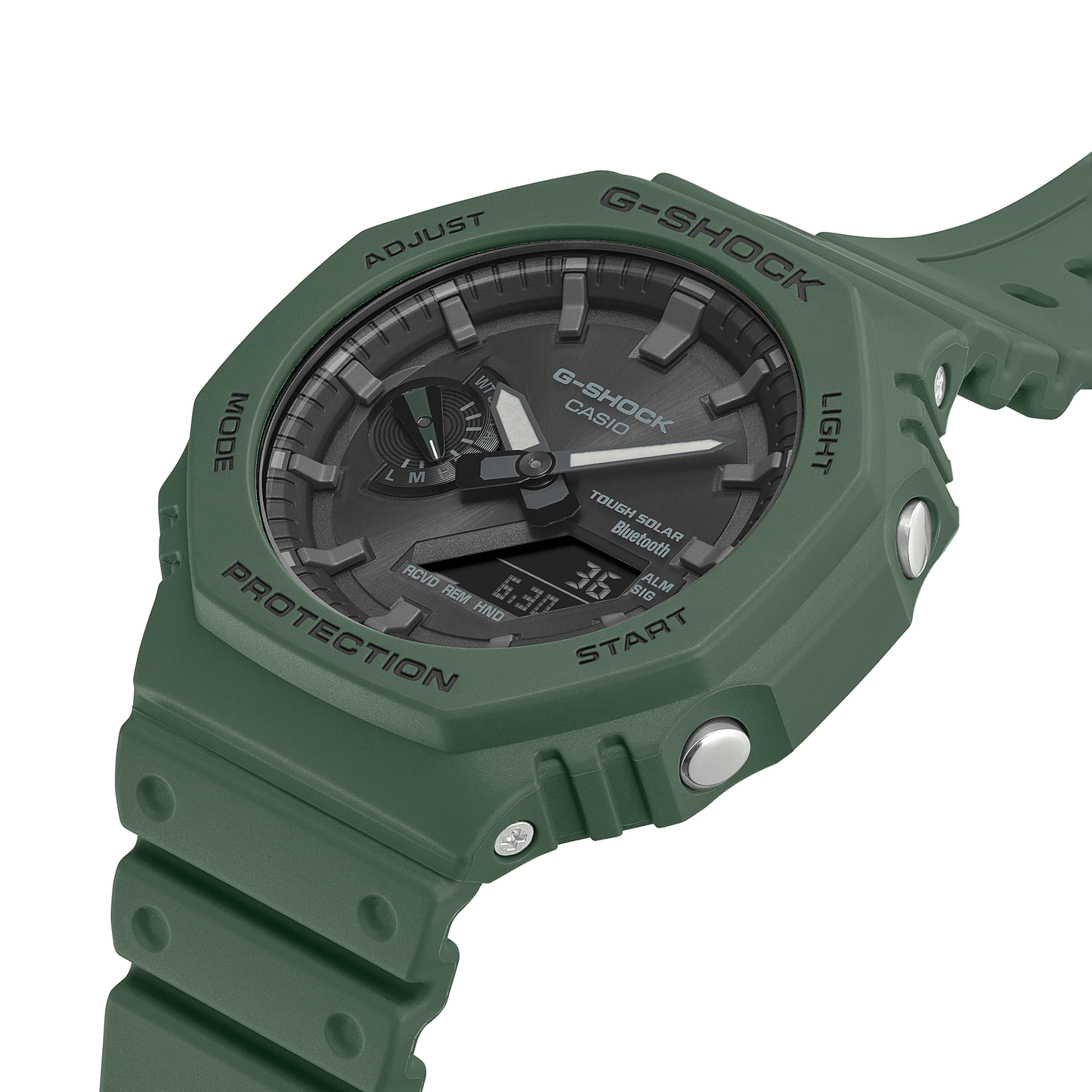 G-Shock Analog-Digital Bluetooth Solar Green Men's Watch GAB2100-3A