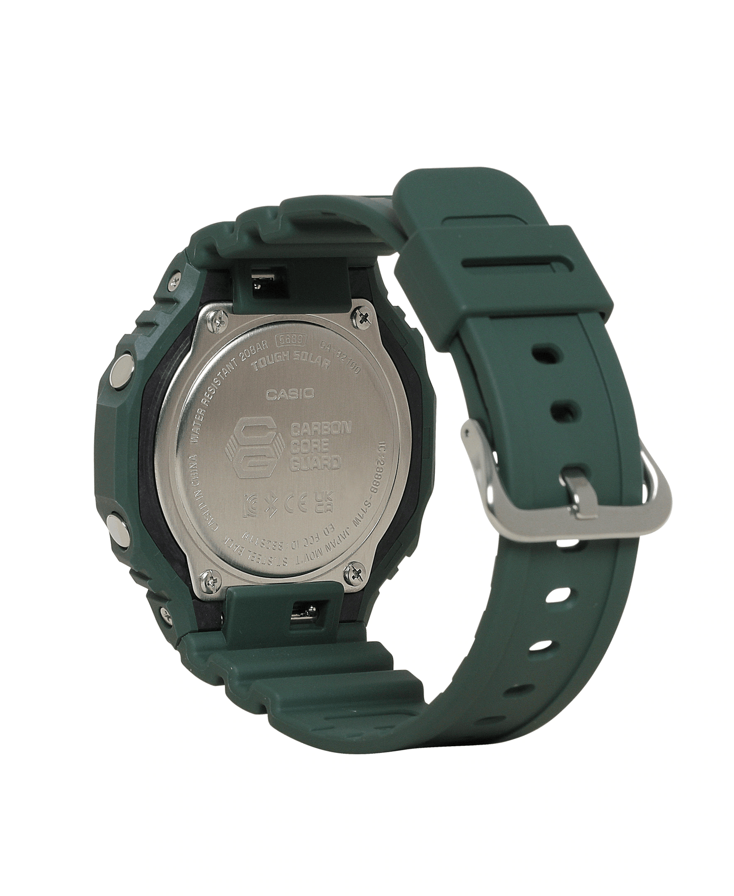 G-Shock Analog-Digital Bluetooth Solar Green Men's Watch GAB2100-3A