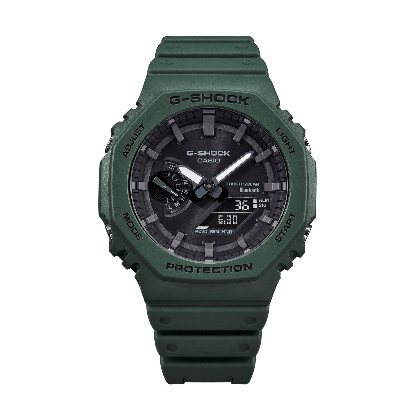 G-Shock Analog-Digital Bluetooth Solar Green Men's Watch GAB2100-3A