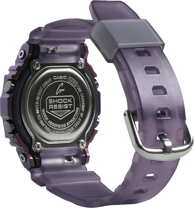G-Shock Digital Limited Edition Purple Transparent Women's Watch GMS5600MF-6