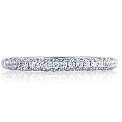A. Jaffe Signature Rollover French Pave Diamond Band MRS307/48