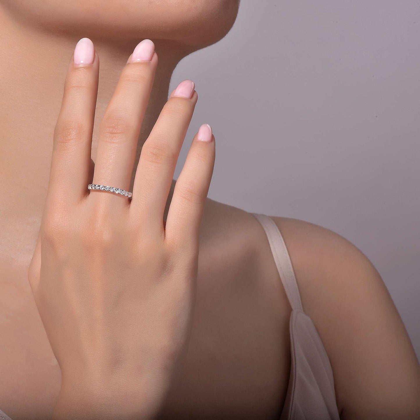 0.50 CTW Half-Eternity Band