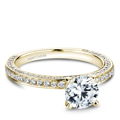 Noam Carver Diamond Wrapped Engagement Ring R048-01A