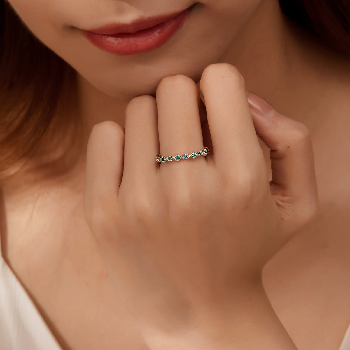 0.2 CTW Stackable Eternity Band