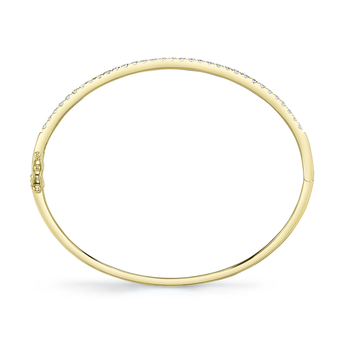 0.88CT 14K Y/G DIAMOND BANGLE