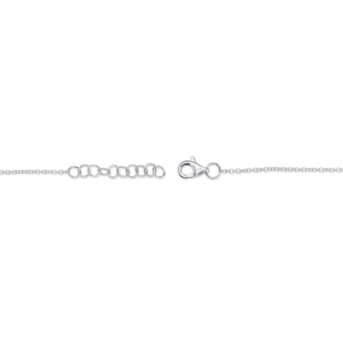 0.08CT 14K W/G DIAMOND BUTTERFLY BRACELET
