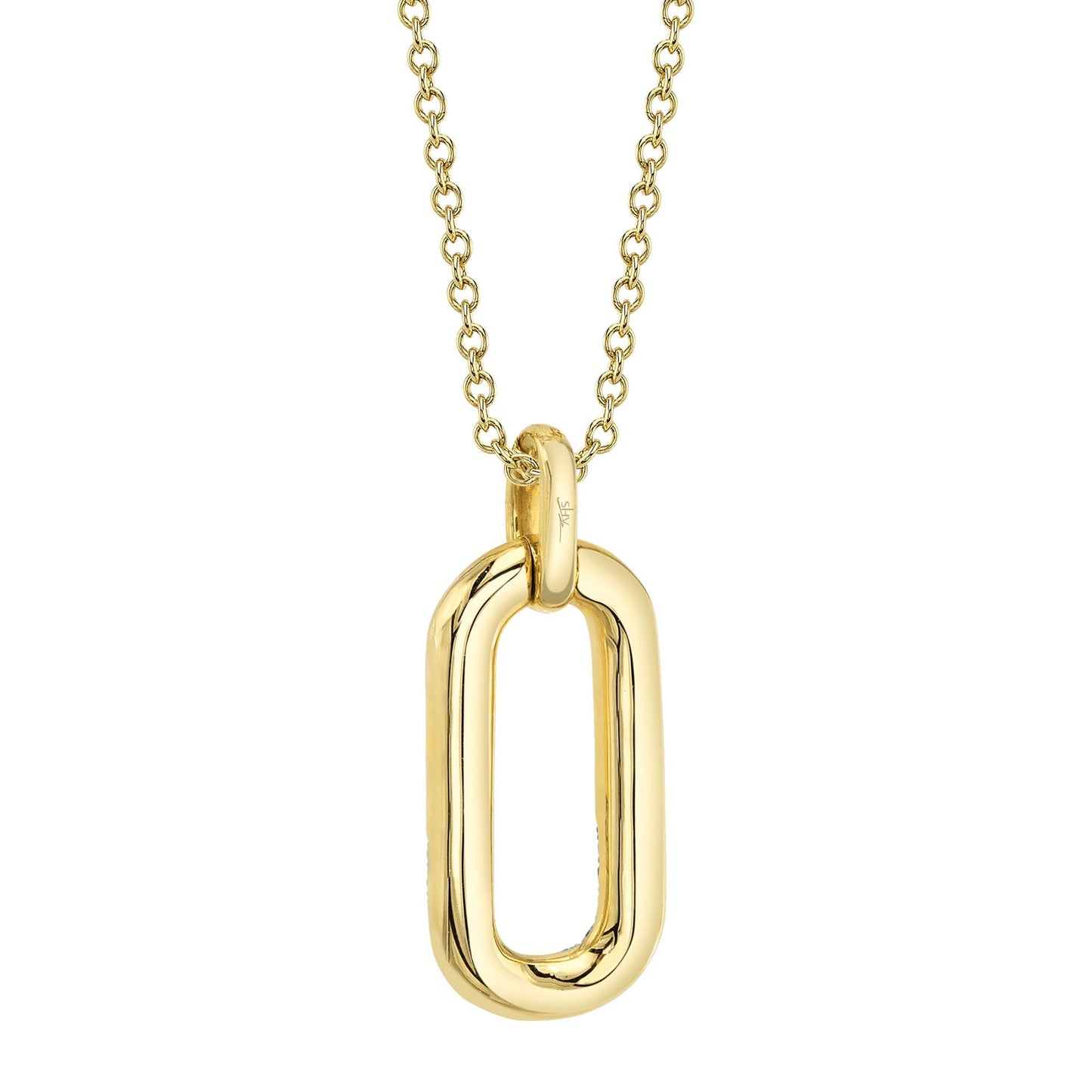 0.10CT 14K Y/G DIAMOND NECKLACE