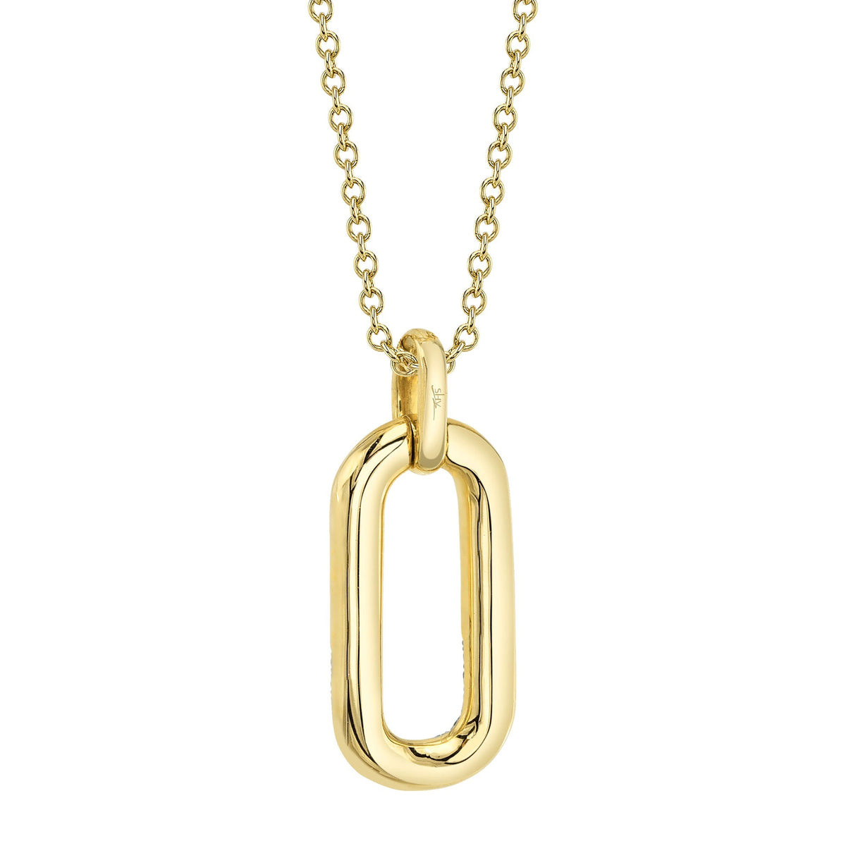 0.10CT 14K Y/G DIAMOND NECKLACE