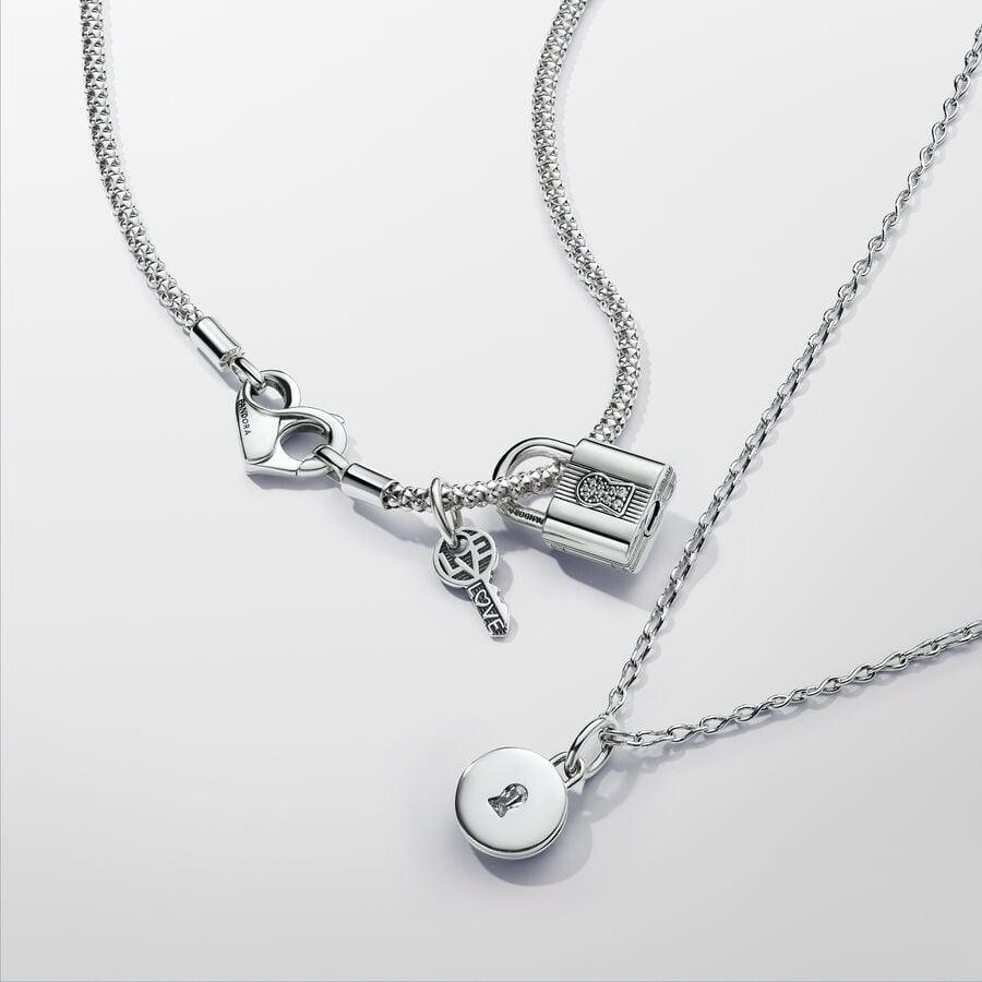 Sterling Silver Infinity Chain Pandora Necklace