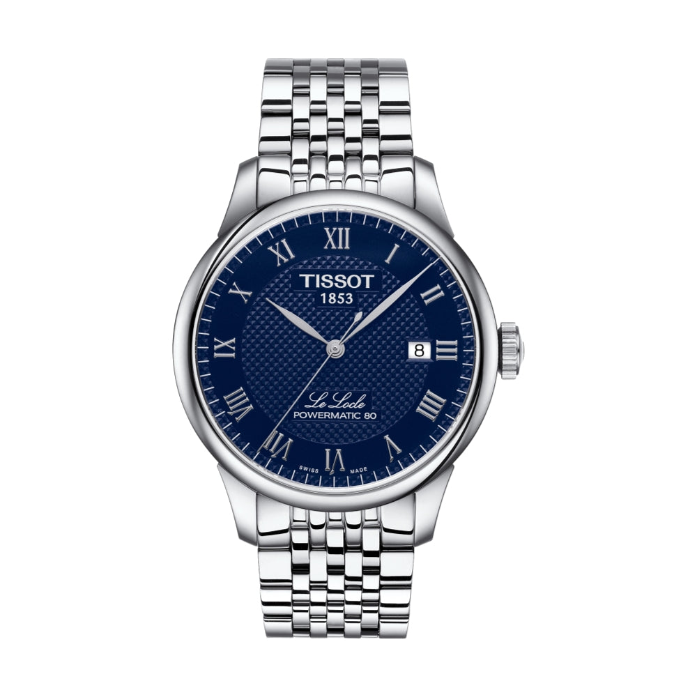 Tissot Le Locle 39.3mm Blue Diale Men's Watch