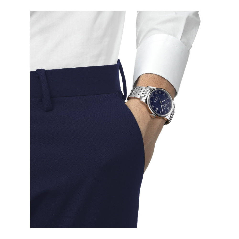 Tissot Le Locle 39.3mm Blue Diale Men's Watch