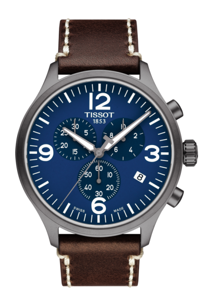 Tissot Chronoxl GTS SS BN LTH BL ARAB Men's Watch