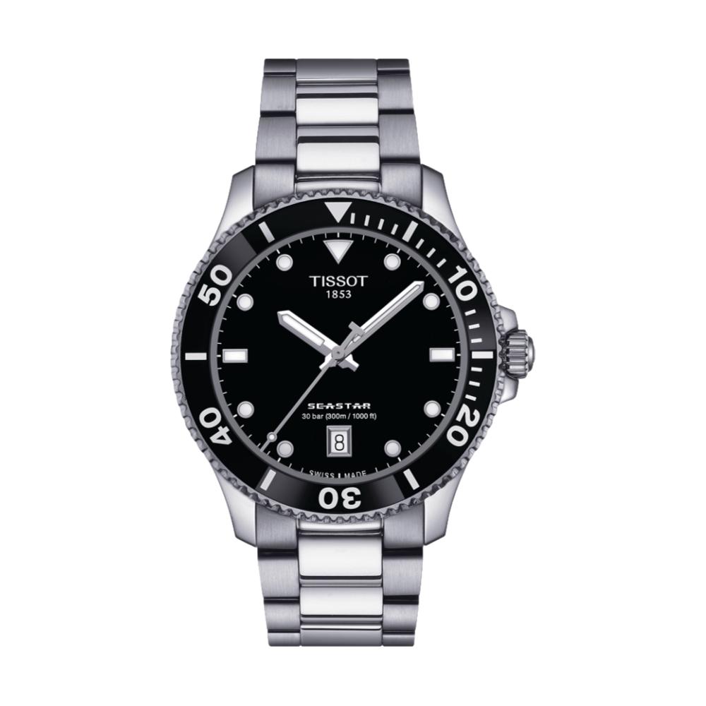Tissot Seastar 1000 40mm Black Dial Men's Watch