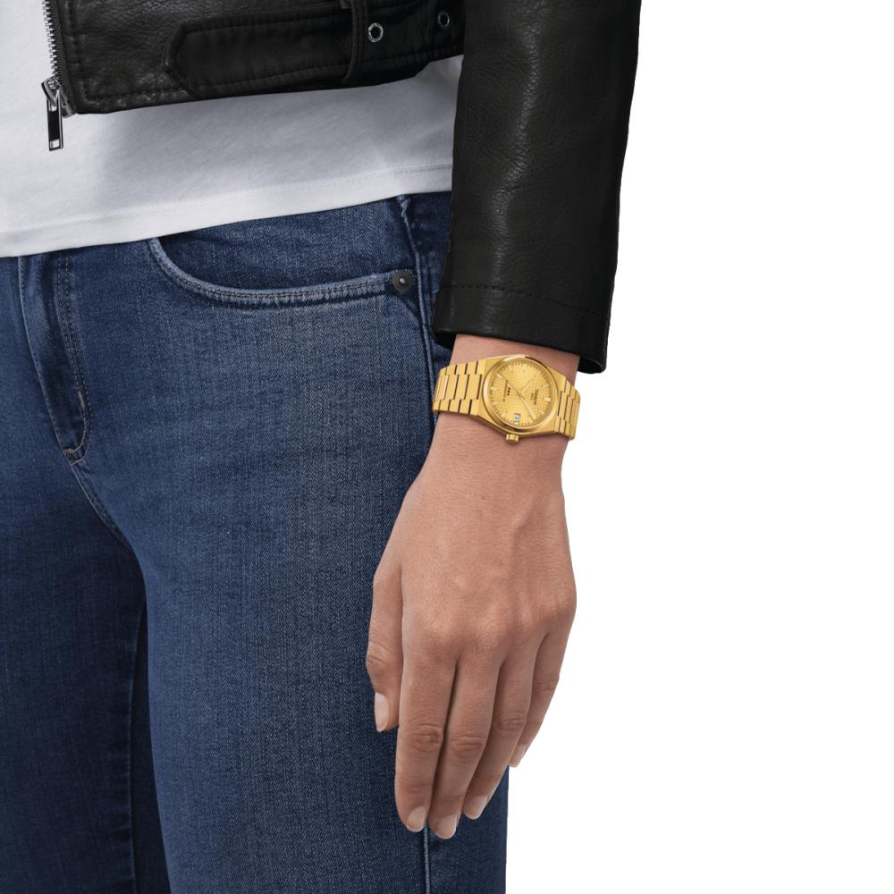 Tissot PRX Powermatic 80 35mm Gold-Tone Women's Watch