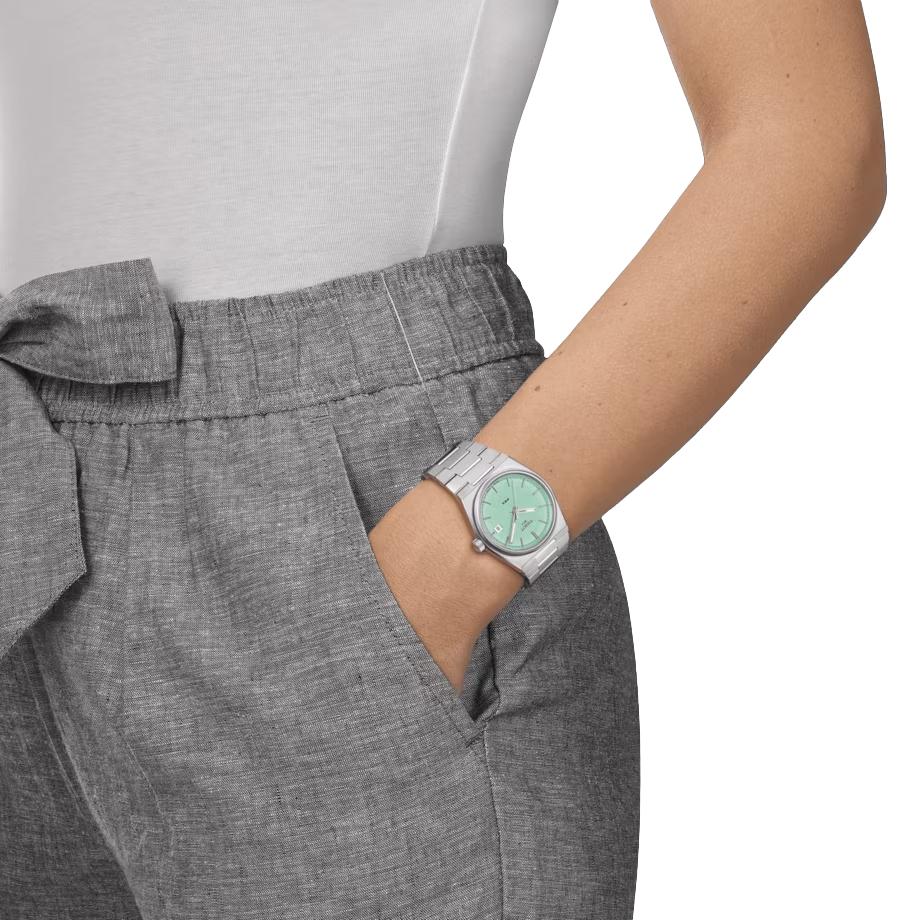 Tissot PRX 35mm Quartz Mint Women's Watch