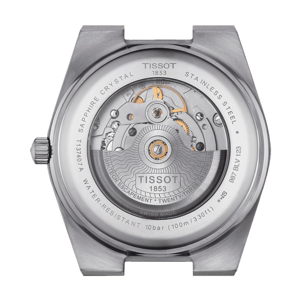 Tissot PRX Automatic Powermatic 80 40mm Black Dial on Silicon Strap Men's Watch