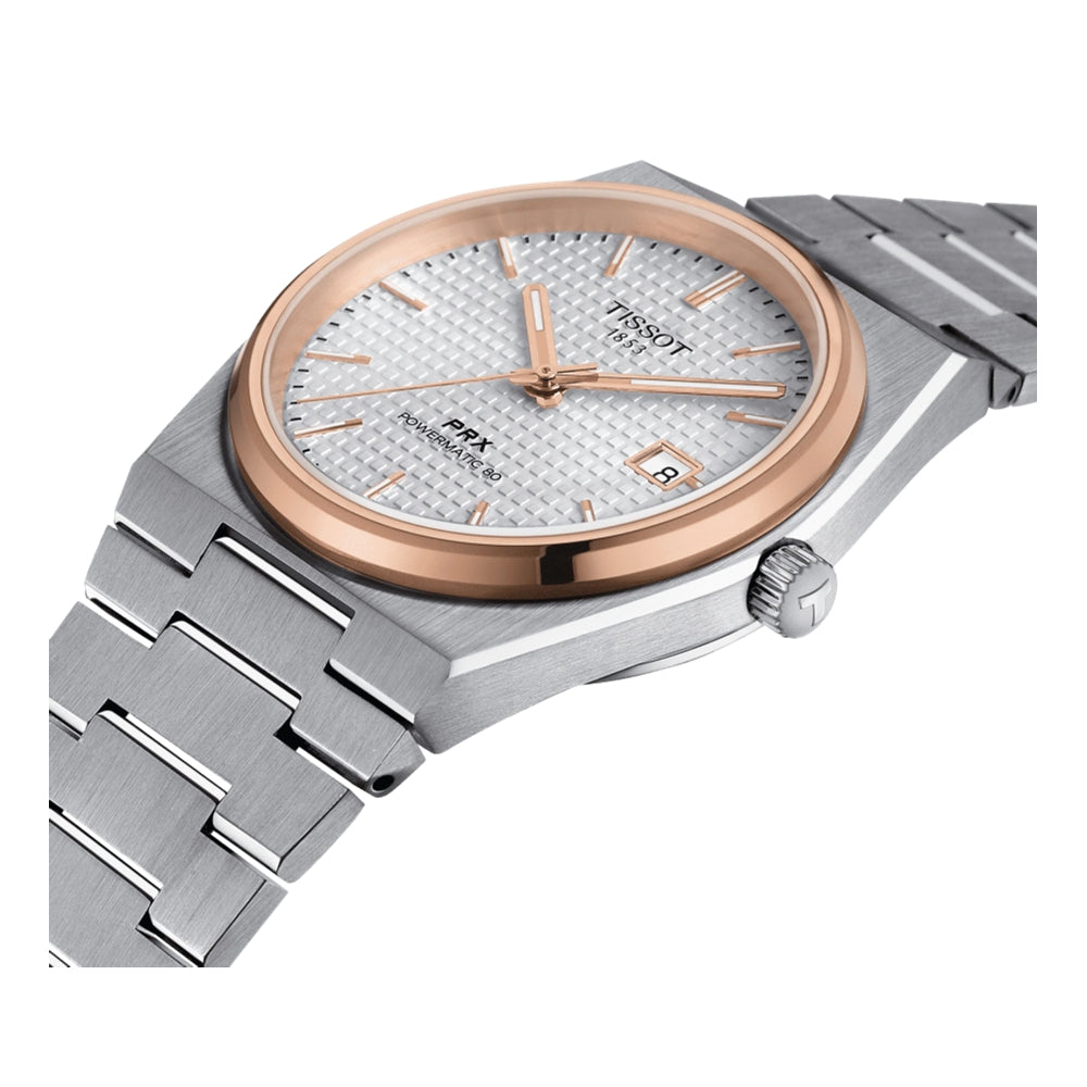 Tissot PRX 40mm Silver Men's Watch