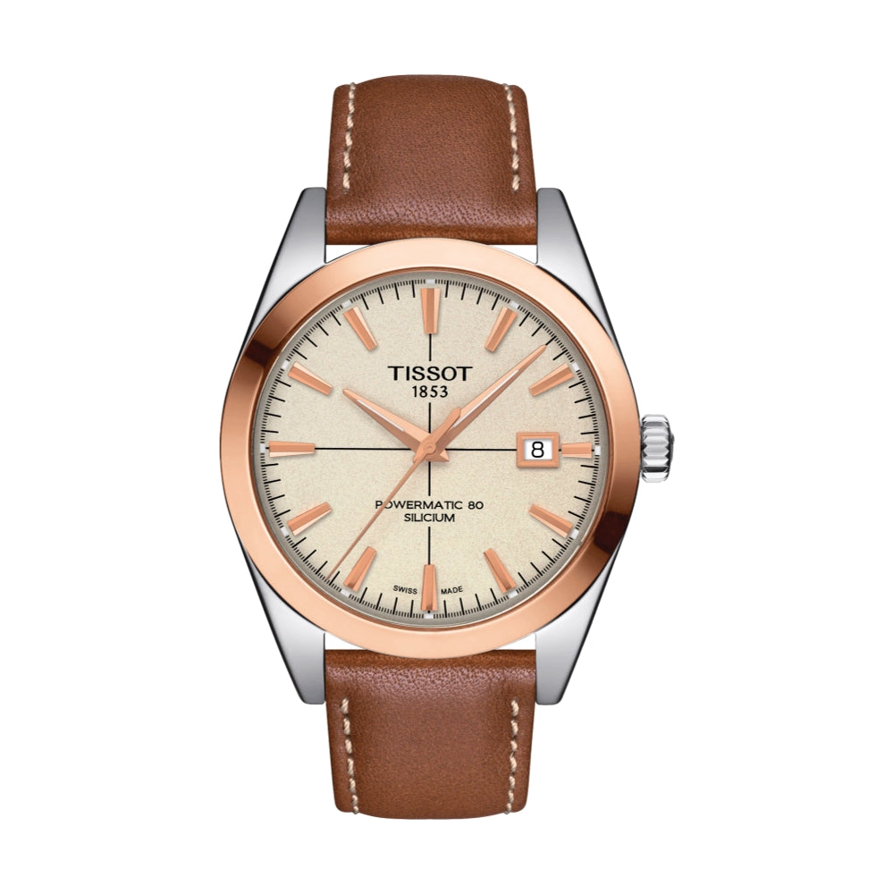 Tissot Gentleman Gold bezel 40mm Men's Watch