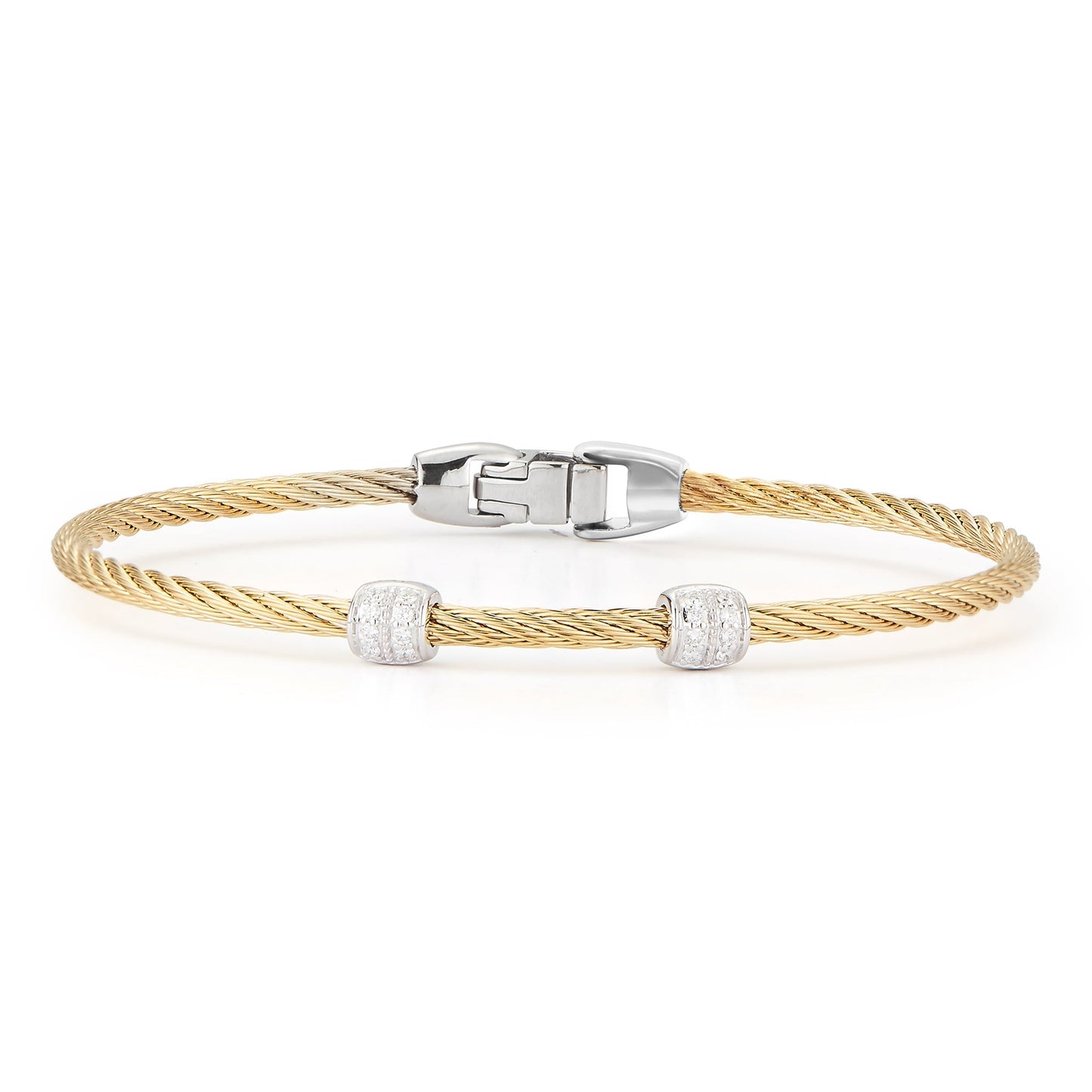 ALOR Double Barrel Stackable Bracelet