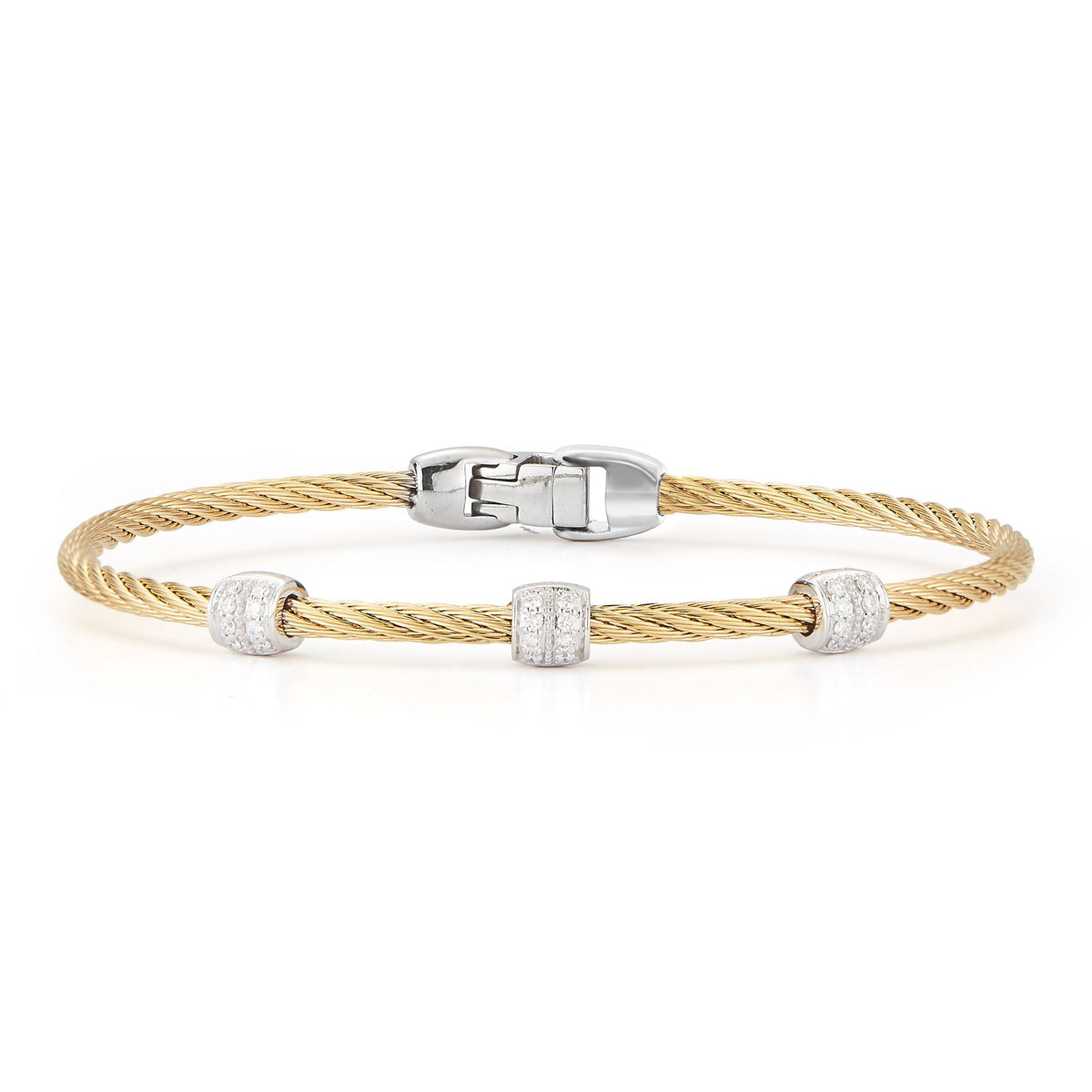 ALOR Triple Barrel Stackable Bracelet