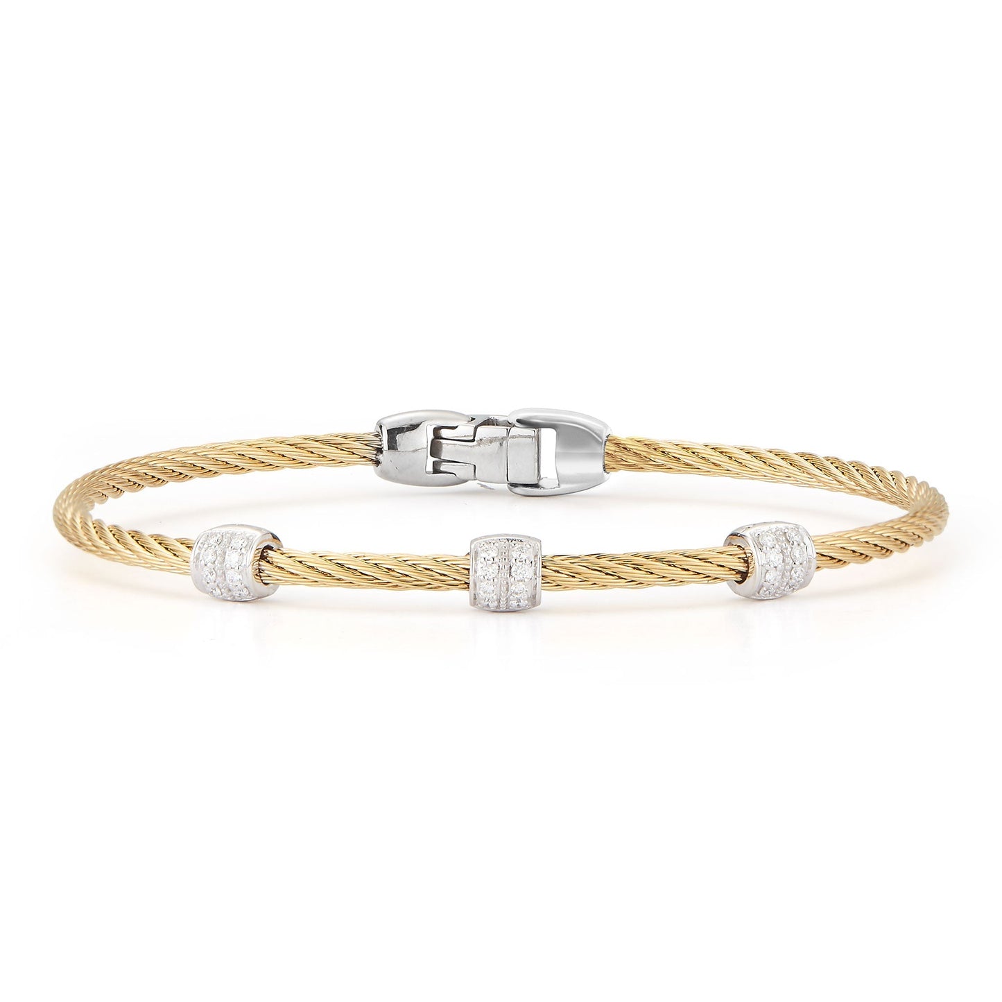 ALOR Triple Barrel Stackable Bracelet