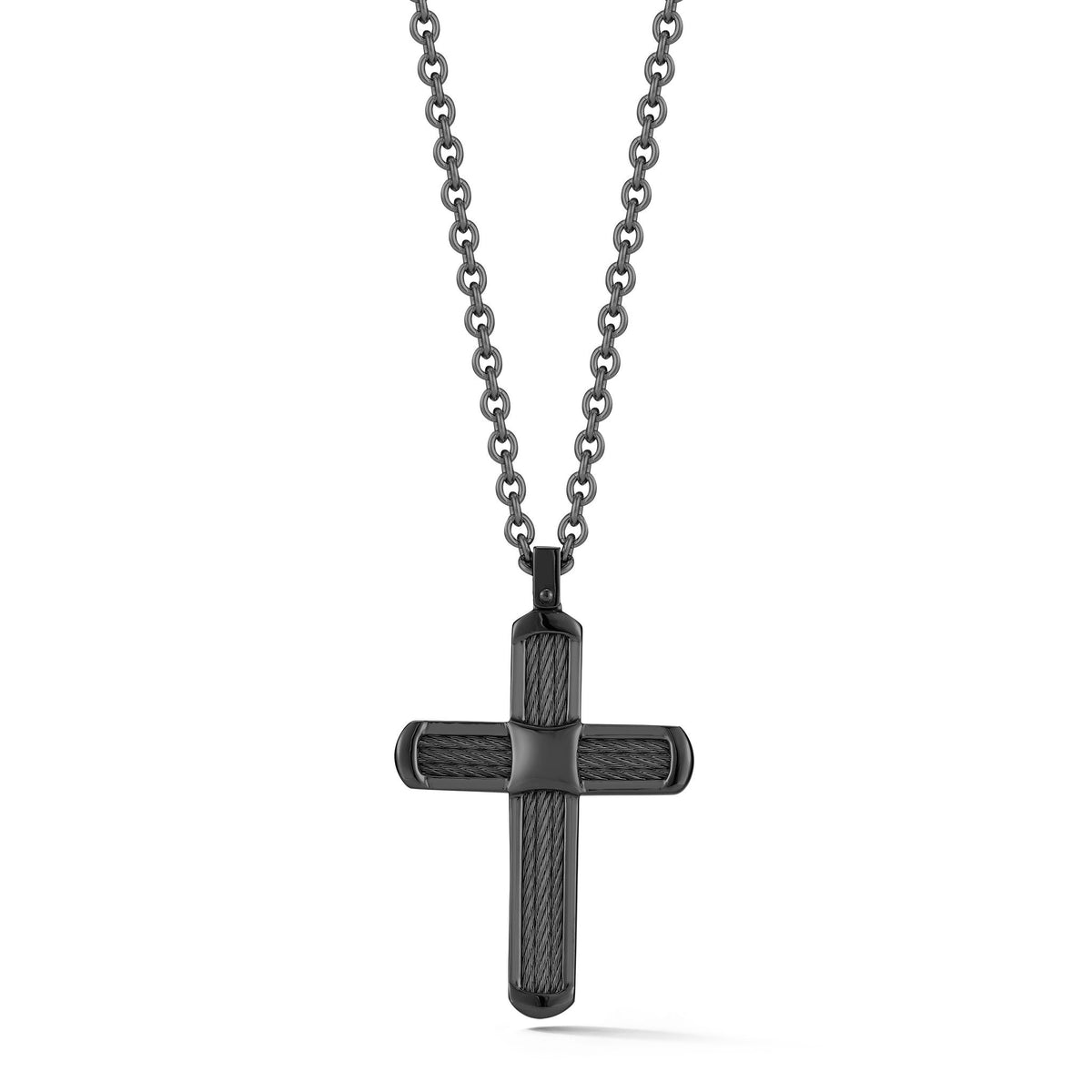 ALOR Men's Cross Necklace