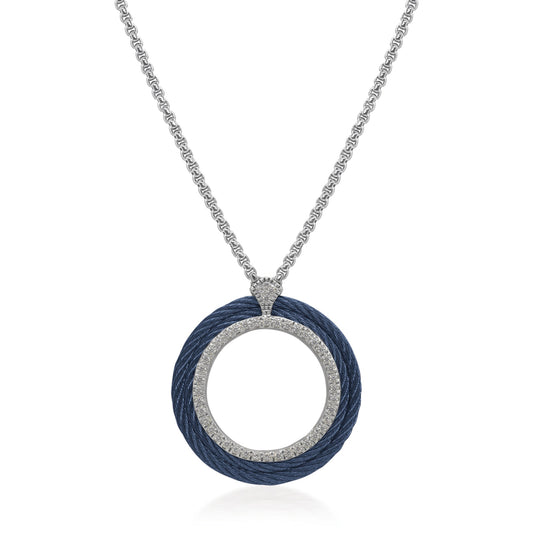 ALOR Large Open Circle Necklace