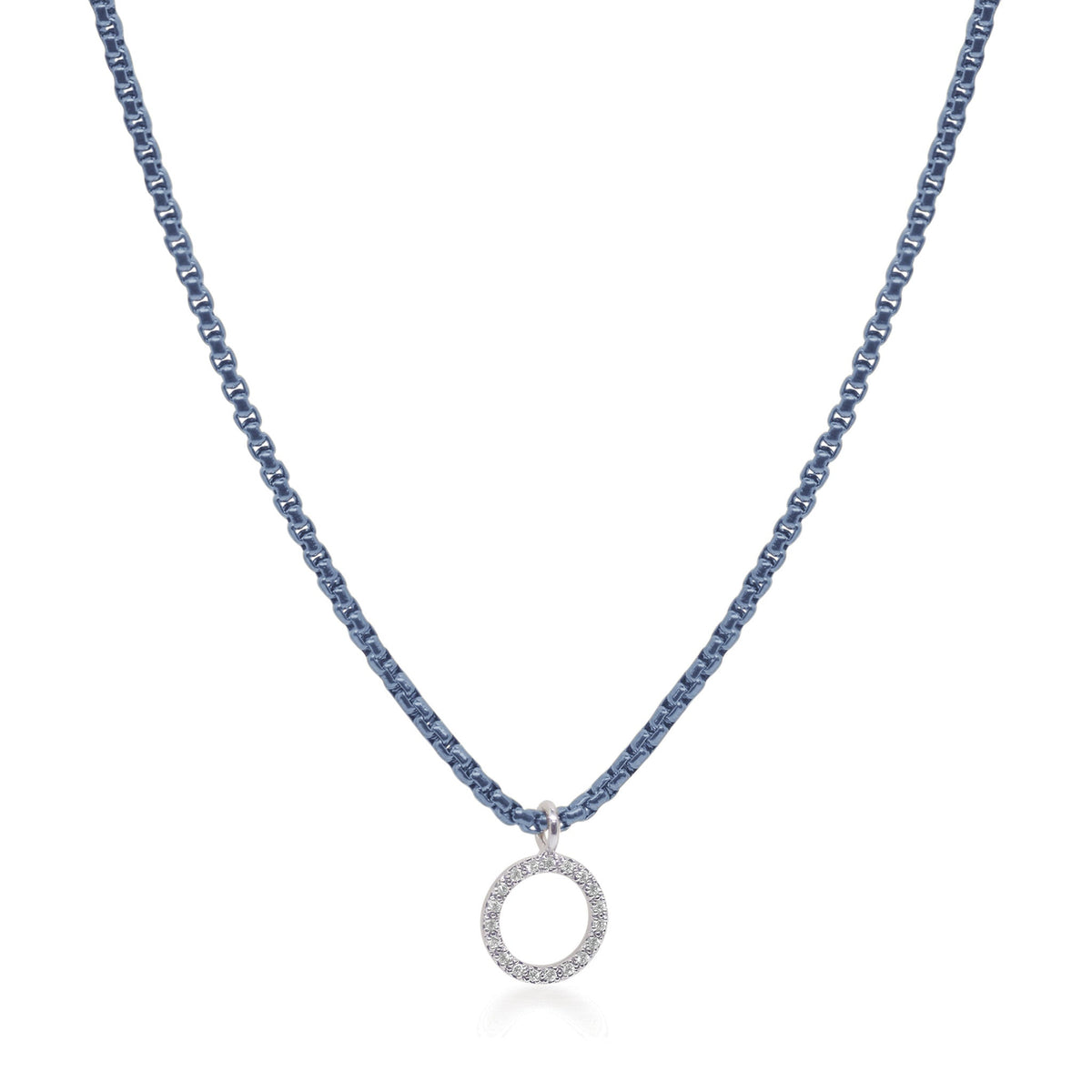 ALOR Petite Open Circle Necklace
