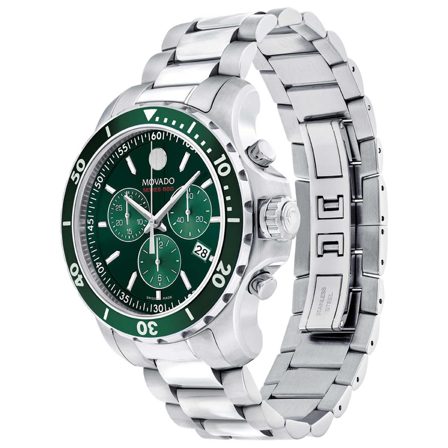Movado Series 800 Green Chrono - 2600179