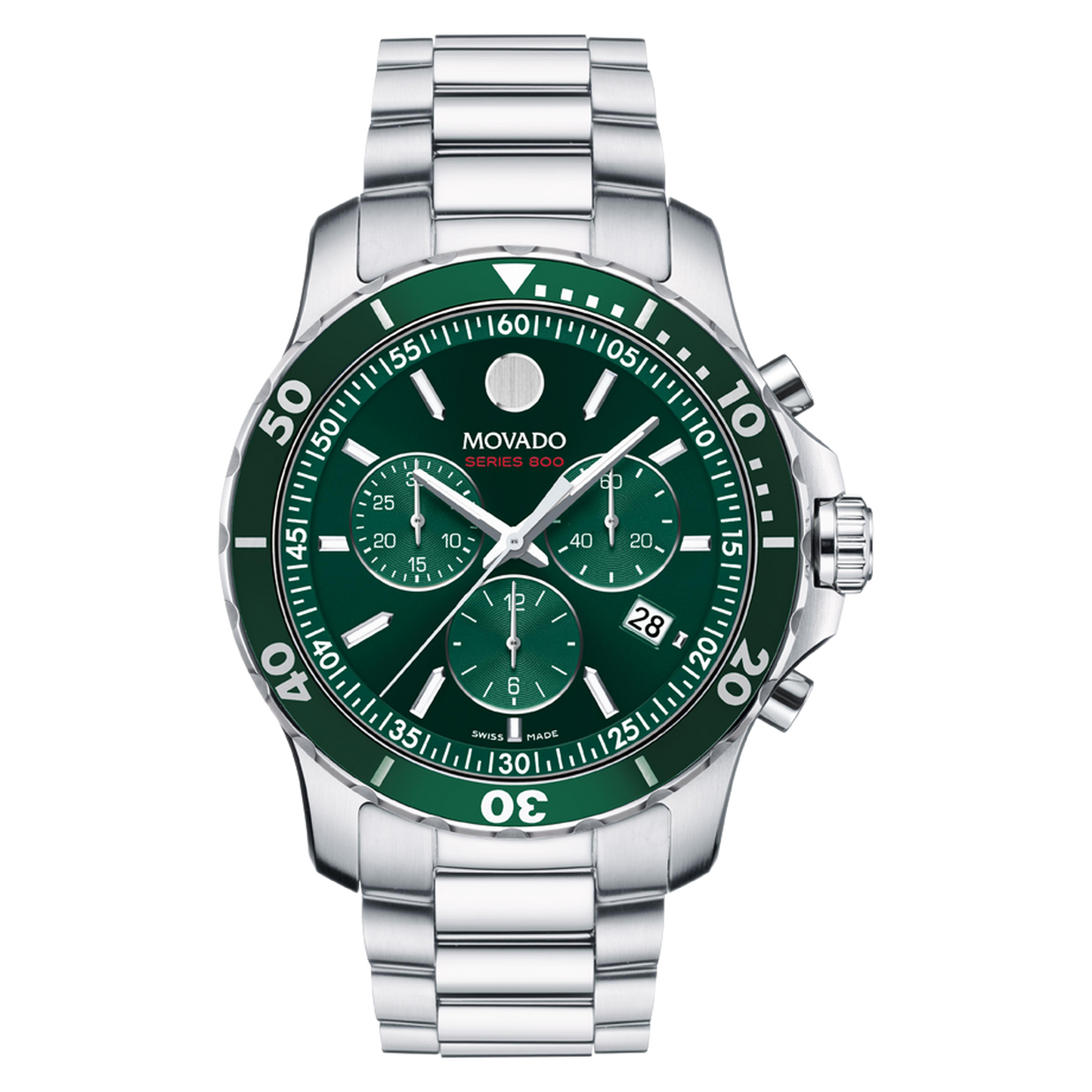 Movado Series 800 Green Chrono - 2600179