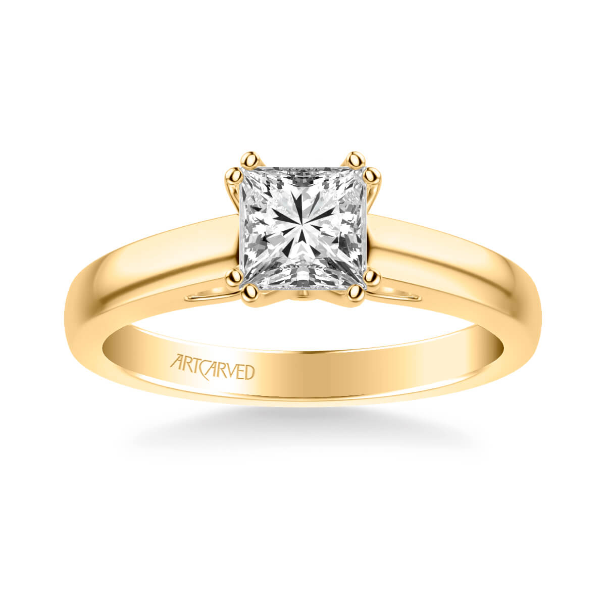 Dahlia Classic Solitaire Diamond Engagement Ring