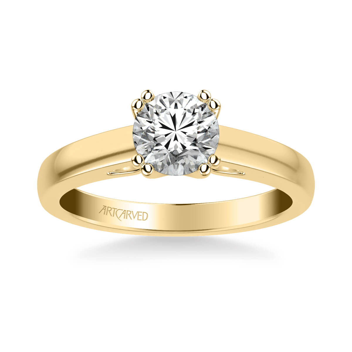 Dahlia Classic Solitaire Diamond Engagement Ring