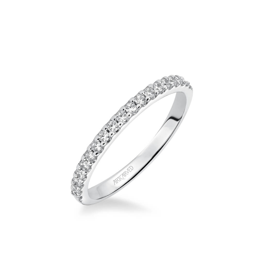 Layla Classic Diamond Wedding Band