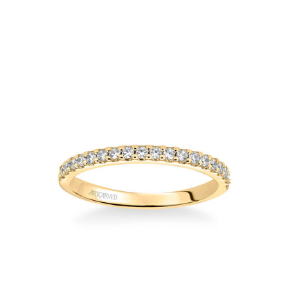 Layla Classic Diamond Wedding Band