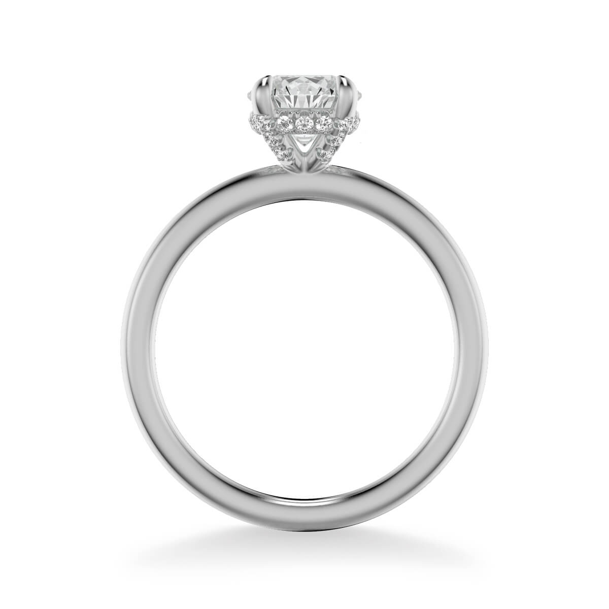 Elyse Classic Solitaire Diamond Engagement Ring