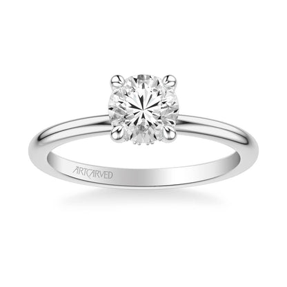 Elyse Classic Solitaire Diamond Engagement Ring