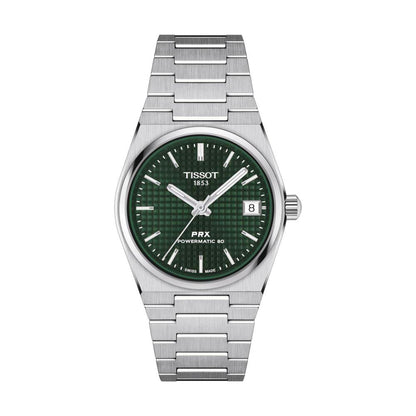 Tissot PRX Powermatic 80 35mm Green Women's Watch