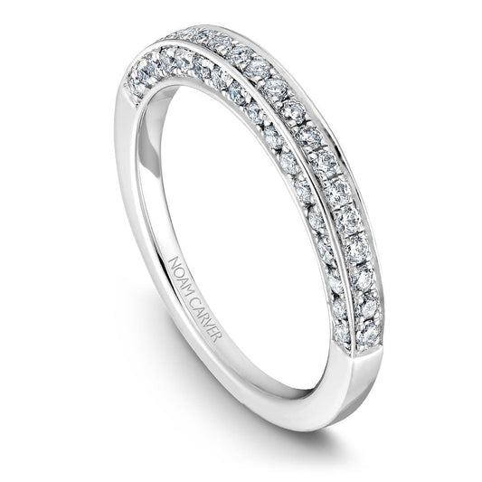 Noam Carver Diamond Wedding Band B003-01B