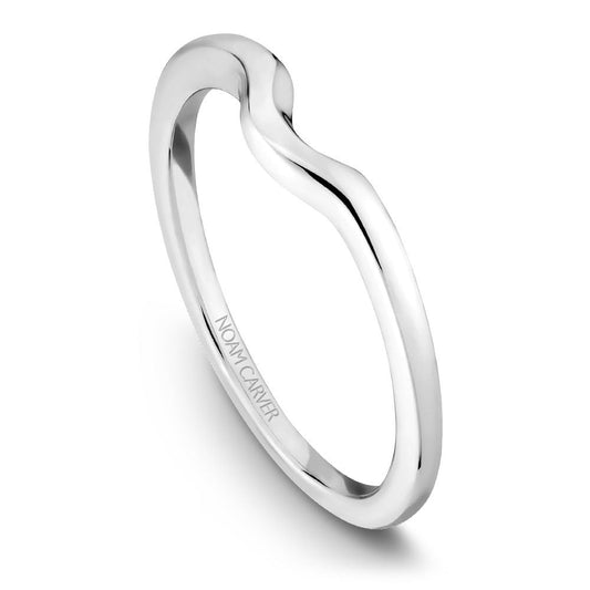 Noam Carver Solitaire Wedding Band B004-04B