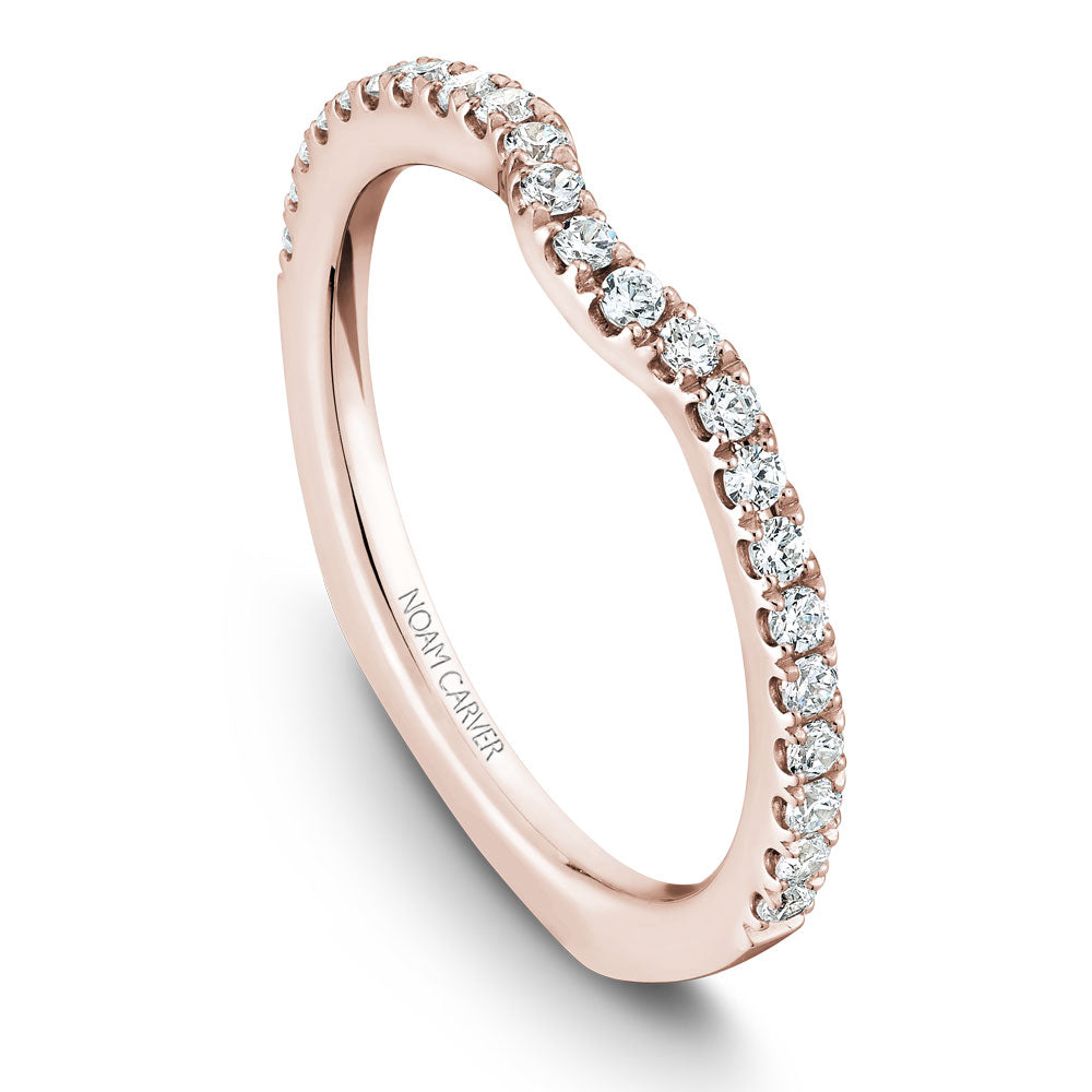 Noam Carver Diamond Wedding Band B015-01B