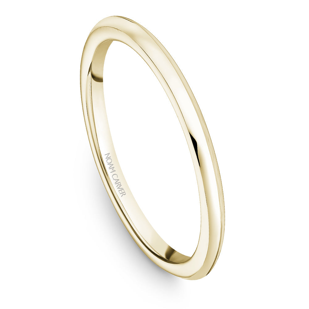 Noam Carver Solitaire Wedding Band B143-17B